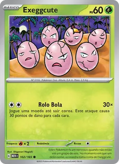 Exeggcute (151 #102/165)