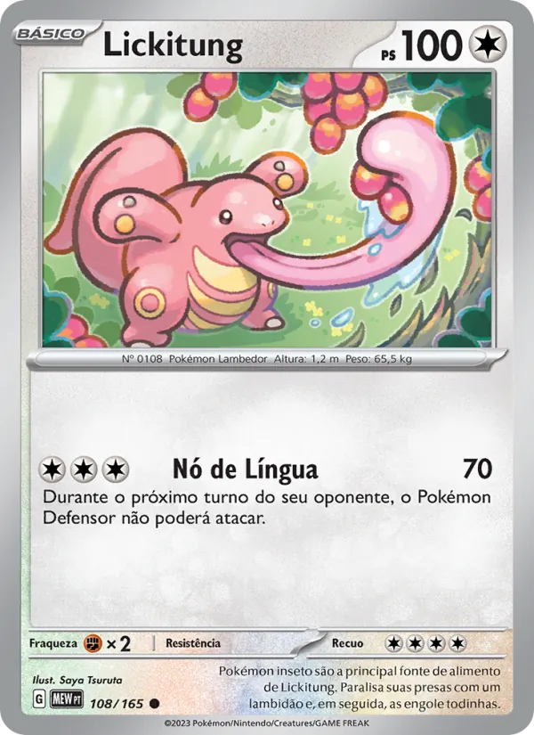 Lickitung (151 #108/165)