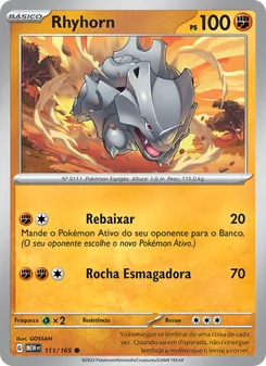 Rhyhorn (151 #111/165)