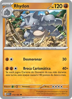Rhydon (151 #112/165)