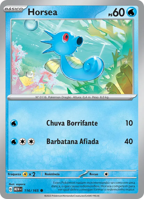 Horsea (151 #116/165)