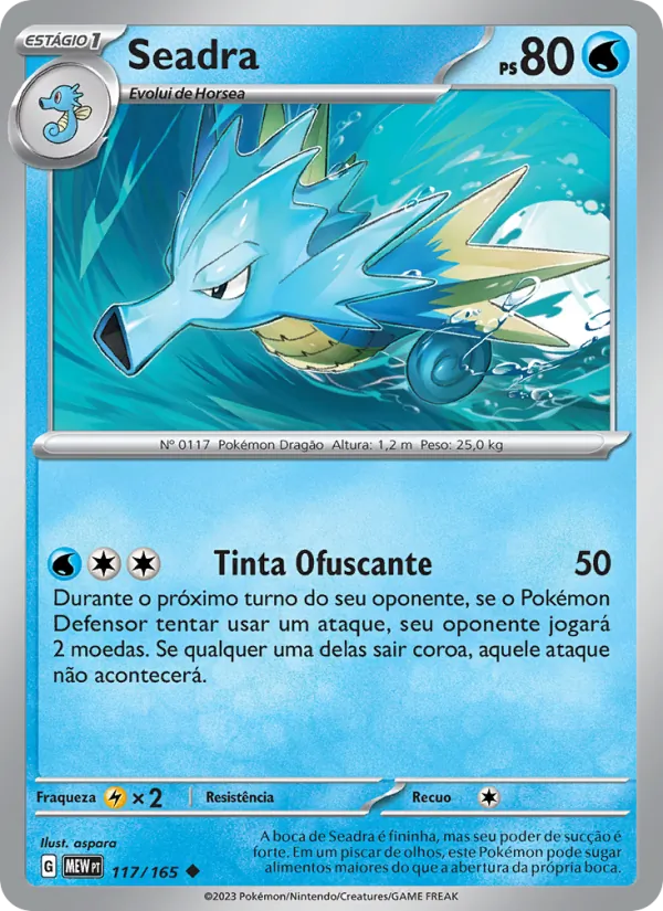 Seadra (151 #117/165)