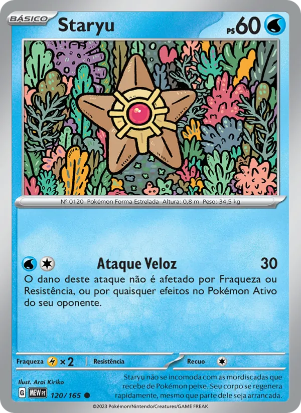 Staryu (151 #120/165)