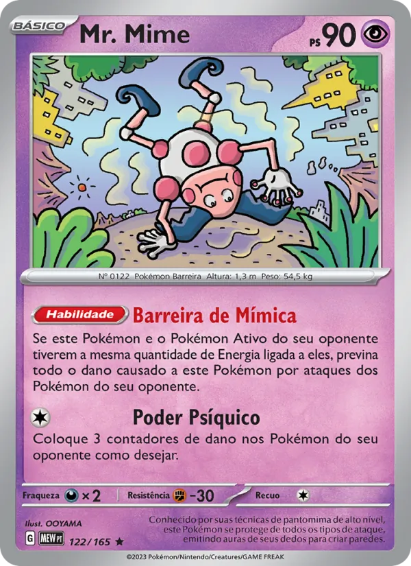 Mr. Mime (151 #122/165)