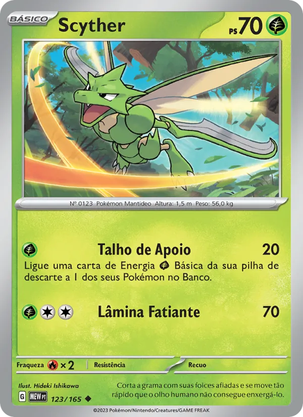 Scyther (151 #123/165)