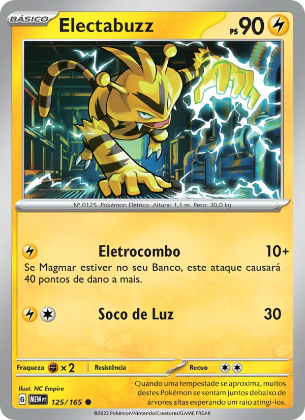 Electabuzz (151 #125/165)