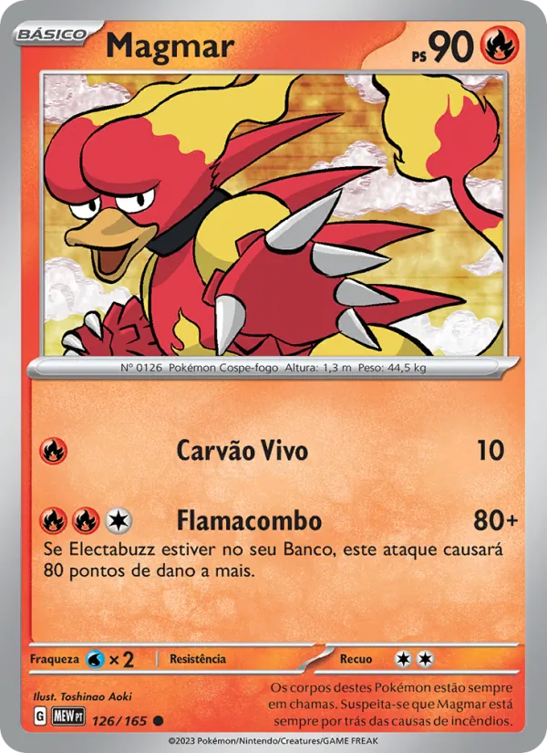 Magmar (151 #126/165)