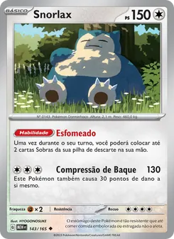 Snorlax (151 #143/165)