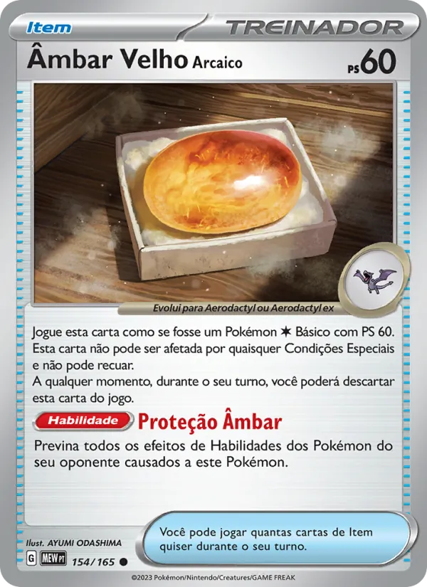 Âmbar Velho Arcaico (151 #154/165)