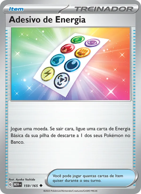 Adesivo de Energia (151 #159/165)
