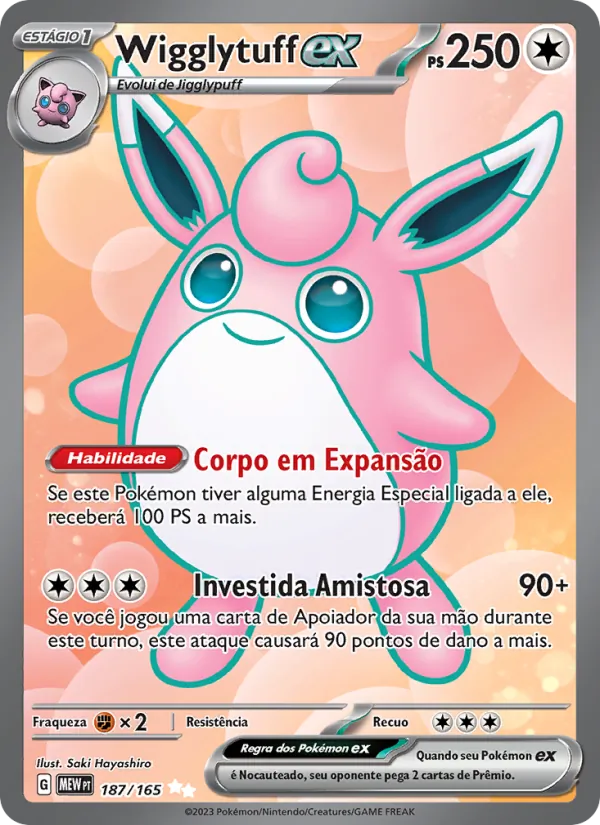 Wigglytuff ex (151 #187/165)