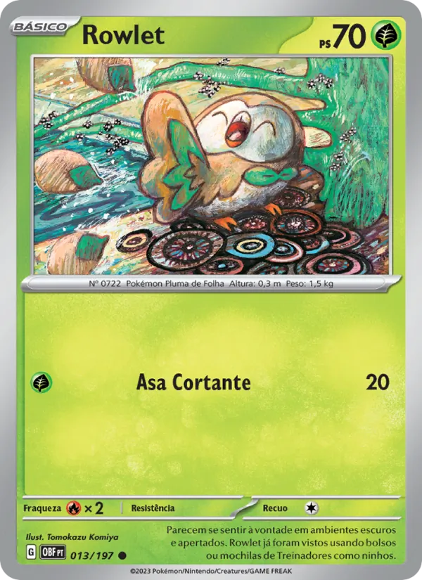 Rowlet (Obsidian Flames #013/197)