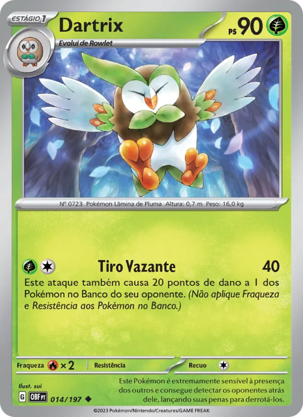 Dartrix (Obsidian Flames #014/197)