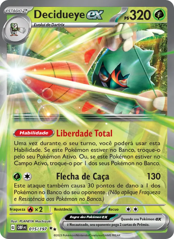 Decidueye ex (Obsidian Flames #015/197)