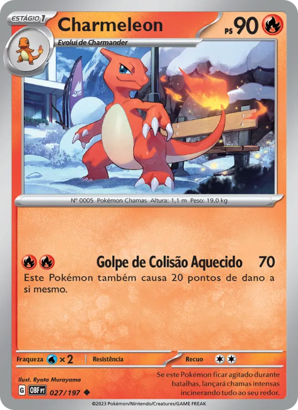 Charmeleon (Obsidian Flames #027/197)