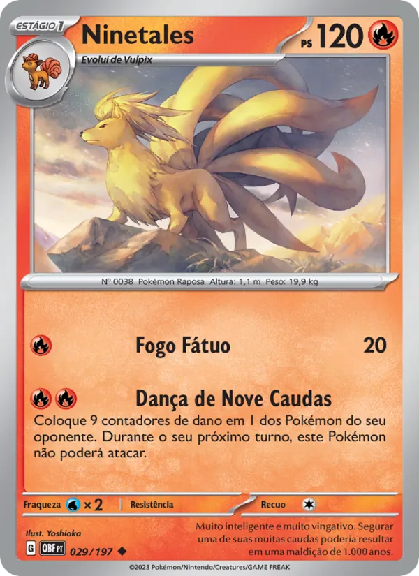Ninetales (Obsidian Flames #029/197)