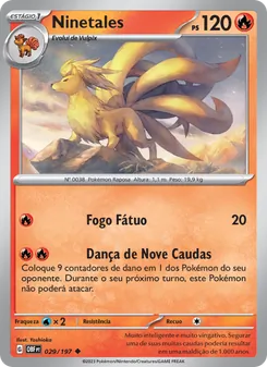 Ninetales (Obsidian Flames #029/197)