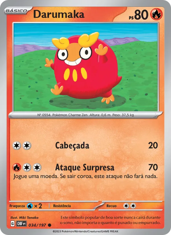 Darumaka (Obsidian Flames #034/197)