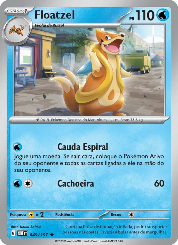 Floatzel (Obsidian Flames #049/197)