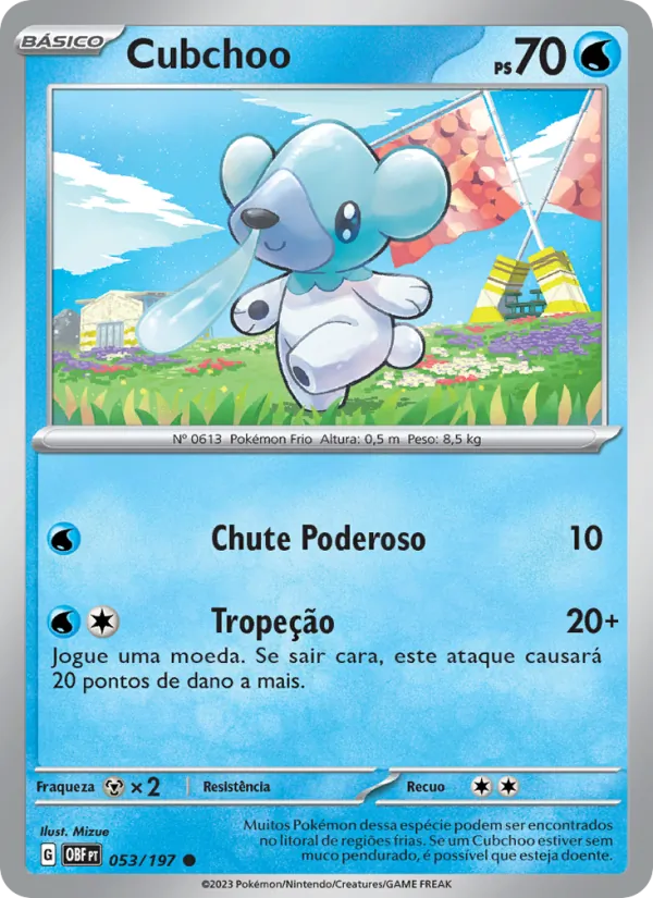 Cubchoo (Obsidian Flames #053/197)