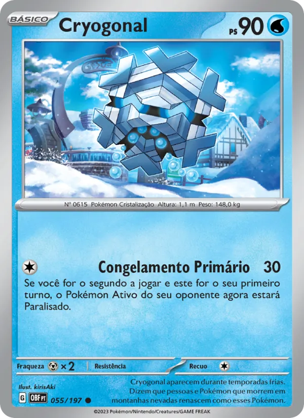 Cryogonal (Obsidian Flames #055/197)
