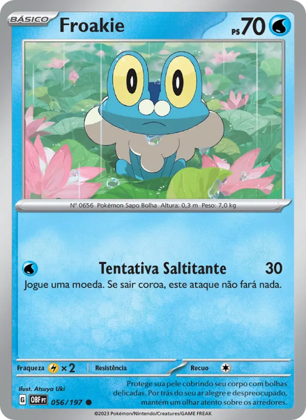 Froakie (Obsidian Flames #056/197)