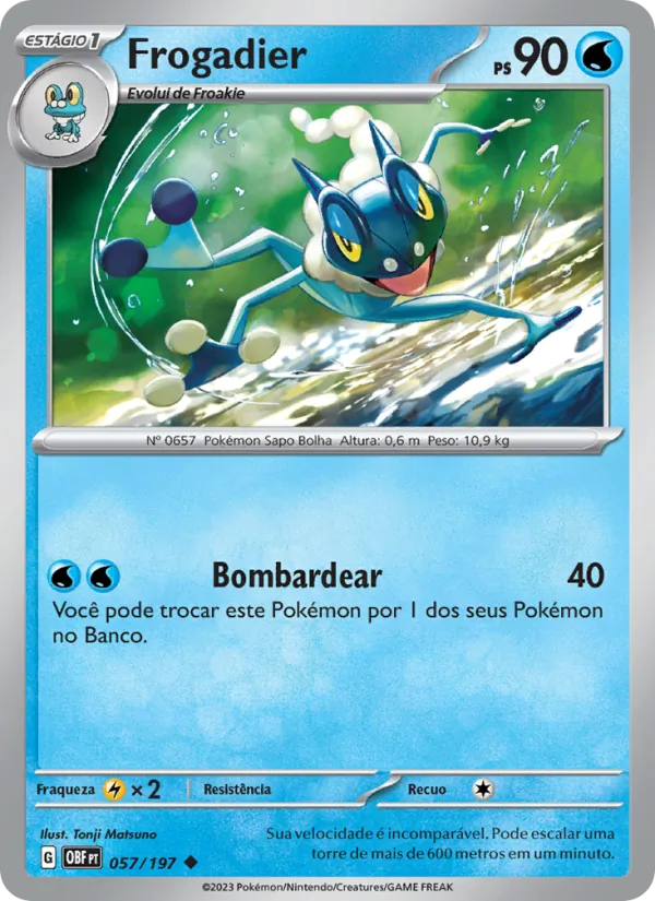 Frogadier (Obsidian Flames #057/197)