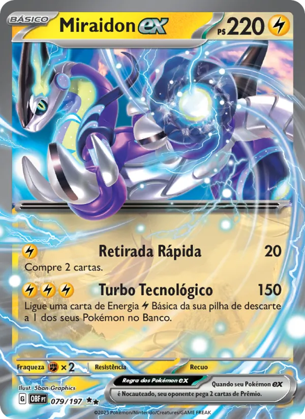 Miraidon ex (Obsidian Flames #079/197)
