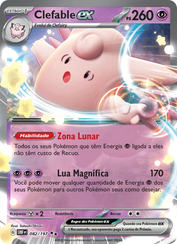 Clefable ex (Obsidian Flames #082/197)