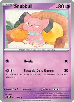 Snubbull (Obsidian Flames #087/197)