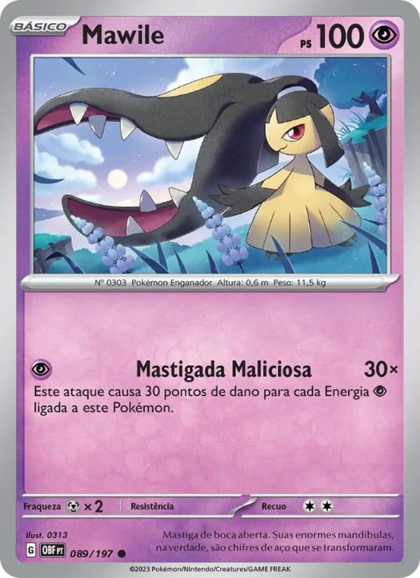 Mawile (Obsidian Flames #089/197)