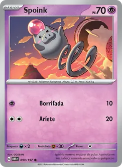 Spoink (Obsidian Flames #090/197)