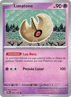 Lunatone (Obsidian Flames #092/197)