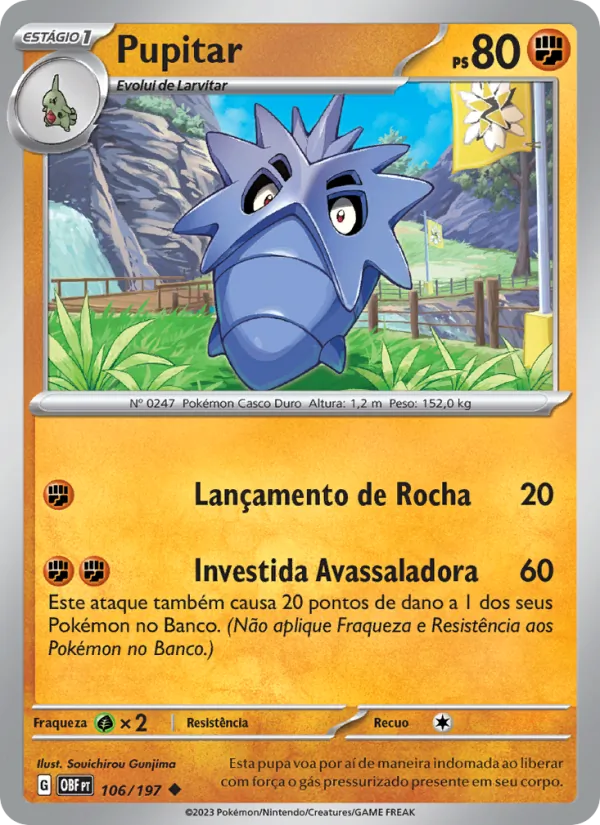 Pupitar (Obsidian Flames #106/197)