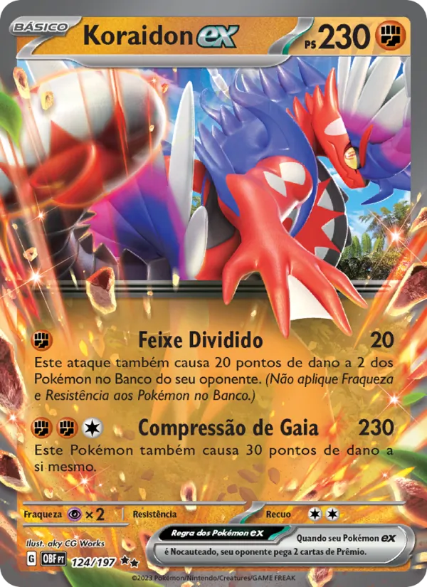 Koraidon ex (Obsidian Flames #124/197)