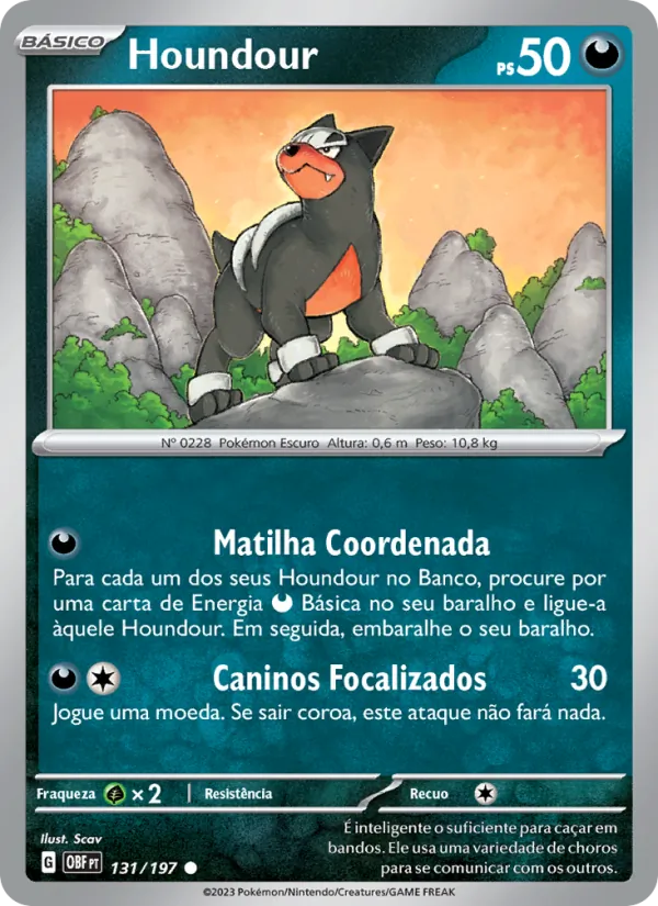 Houndour (Obsidian Flames #131/197)