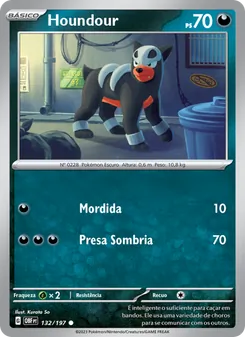 Houndour (Obsidian Flames #132/197)