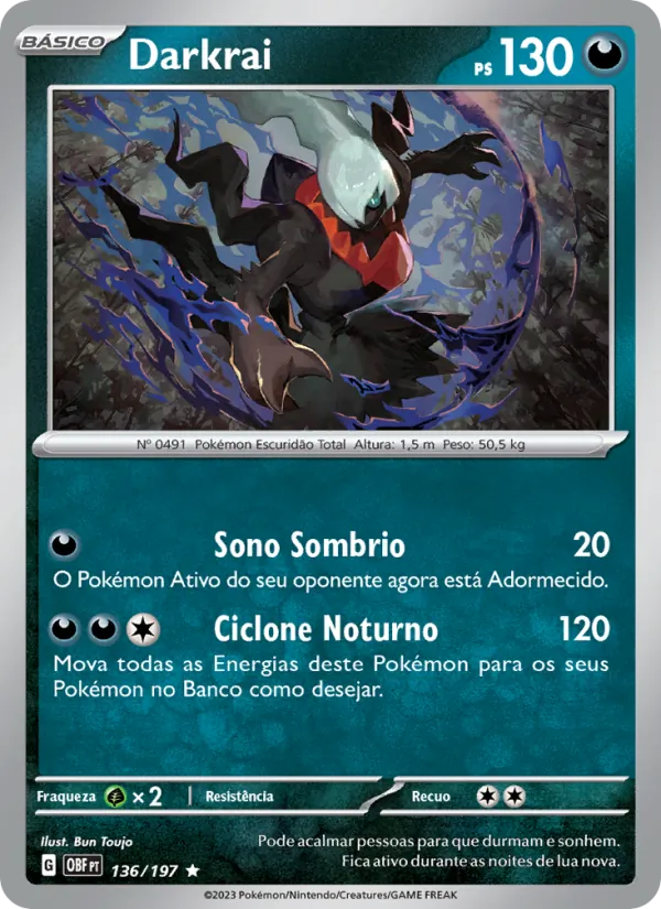 Darkrai (Obsidian Flames #136/197)