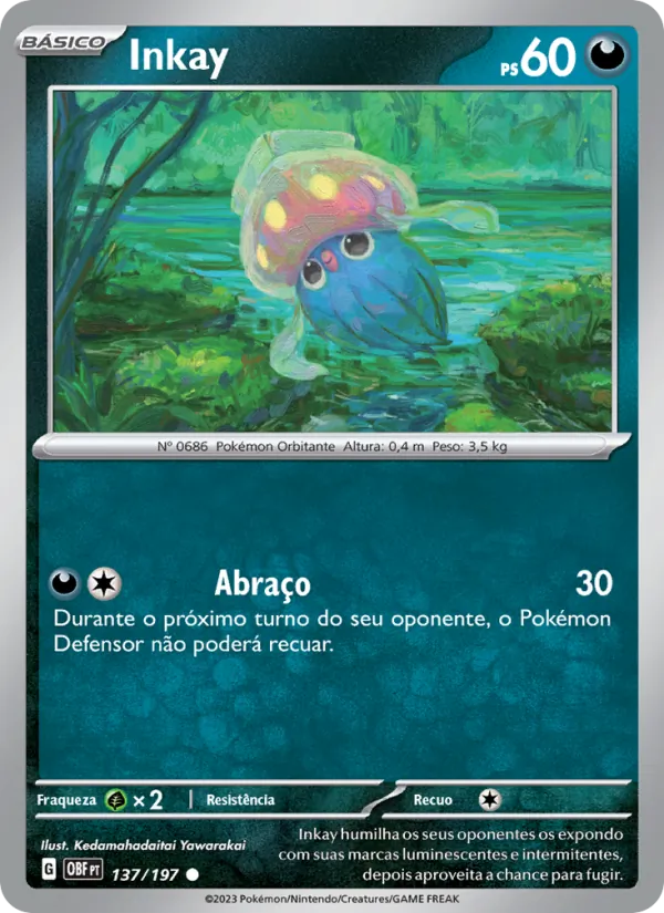 Inkay (Obsidian Flames #137/197)