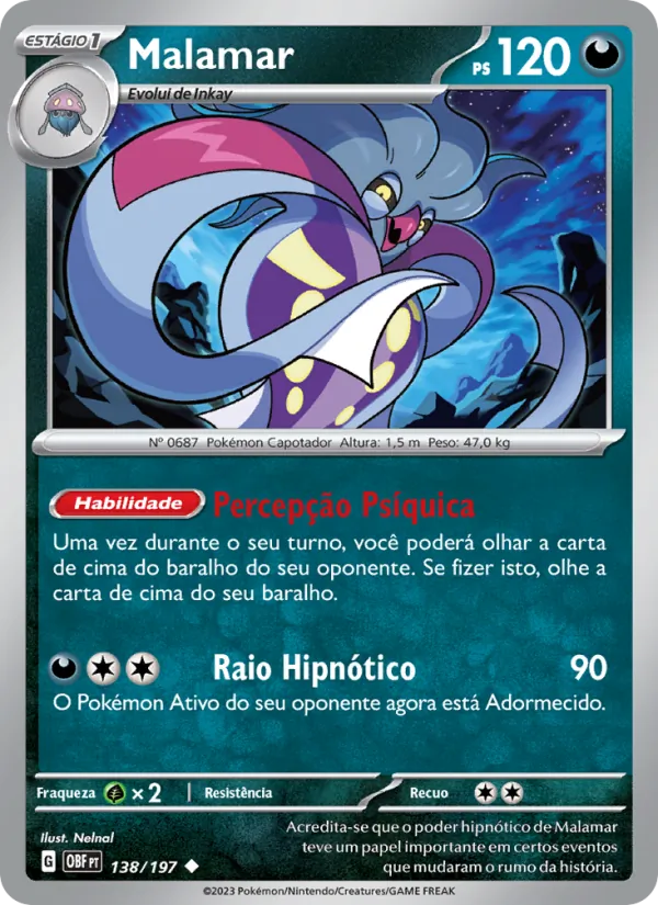 Malamar (Obsidian Flames #138/197)