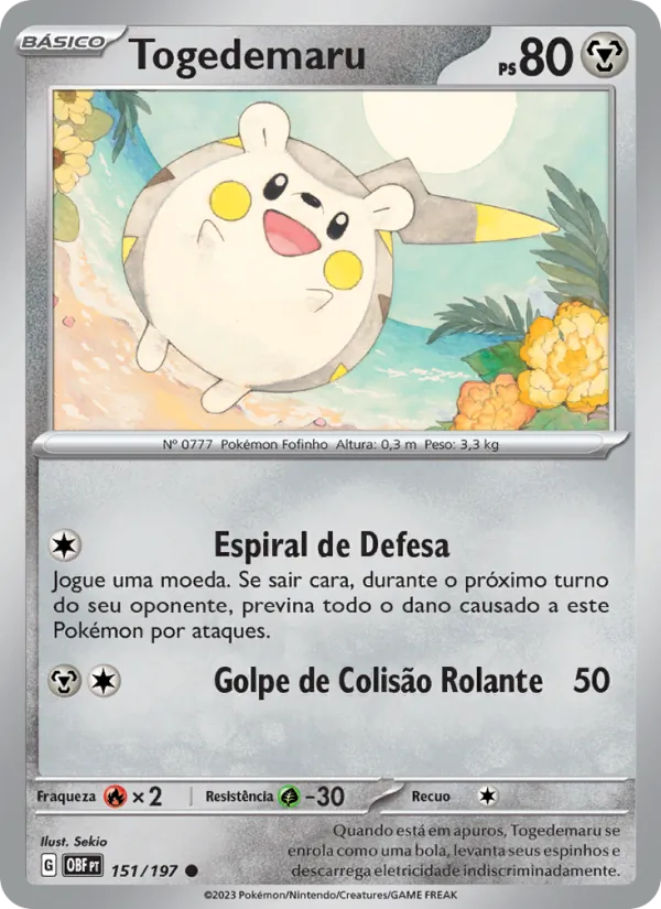 Togedemaru (Obsidian Flames #151/197)