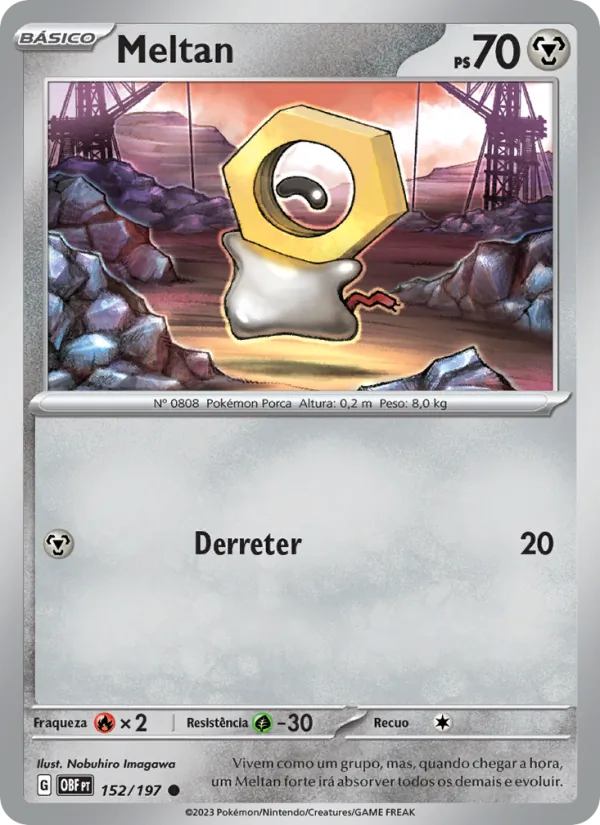 Meltan (Obsidian Flames #152/197)