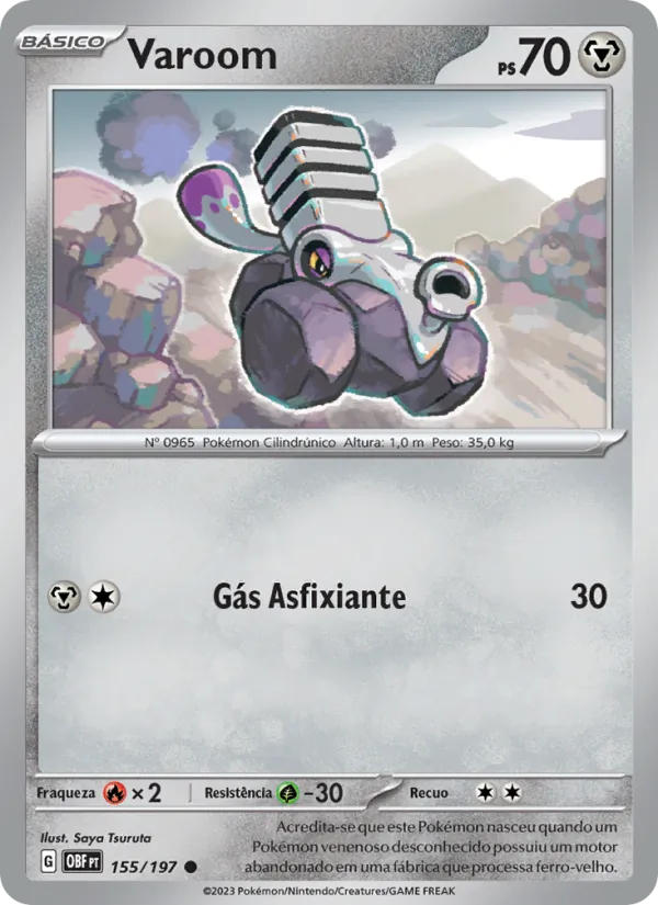 Varoom (Obsidian Flames #155/197)