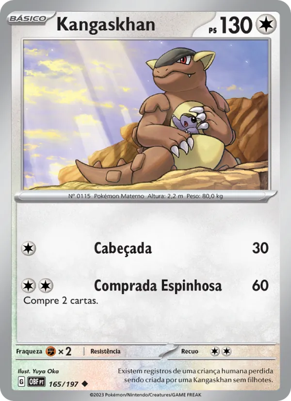 Kangaskhan (Obsidian Flames #165/197)