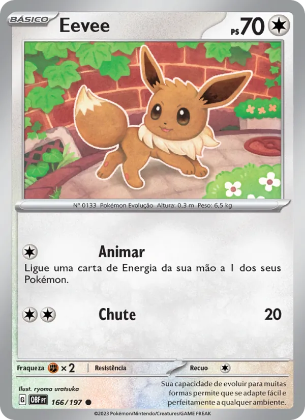 Eevee (Obsidian Flames #166/197)