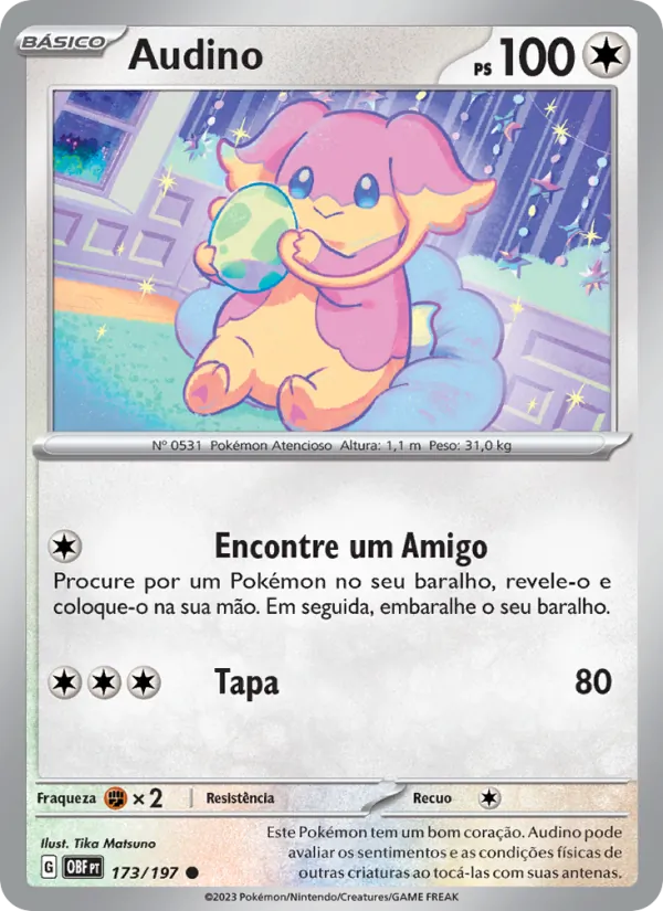 Audino (Obsidian Flames #173/197)