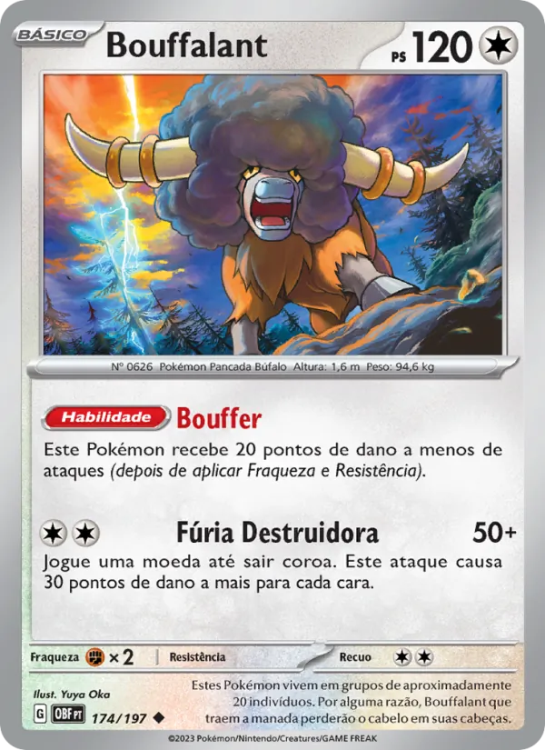 Bouffalant (Obsidian Flames #174/197)
