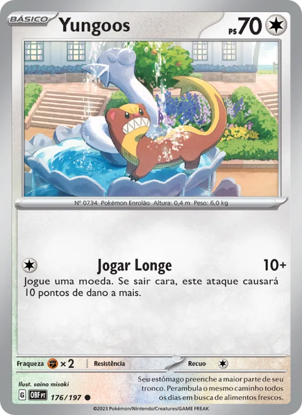 Yungoos (Obsidian Flames #176/197)