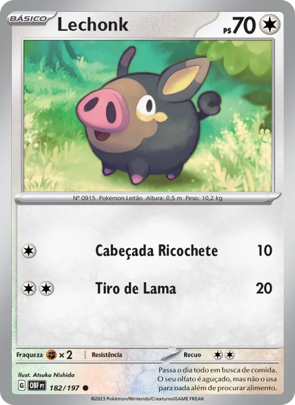 Lechonk (Obsidian Flames #182/197)
