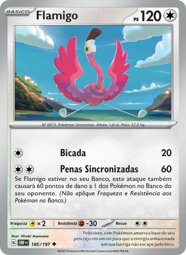 Flamigo (Obsidian Flames #185/197)